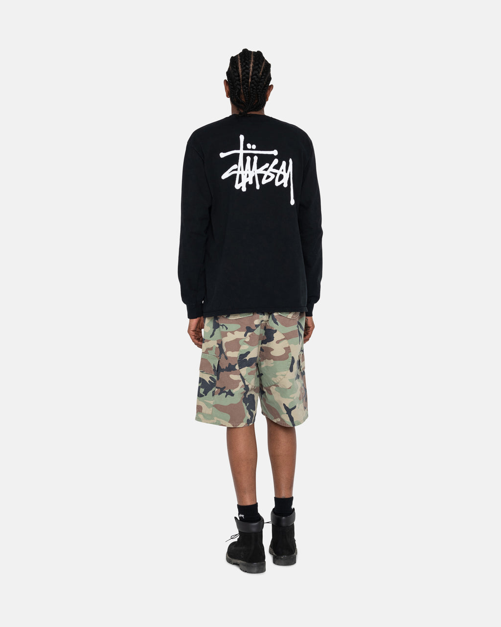 Stussy Basic Ls Juoksupaidat Mustat | FWUHRK-760