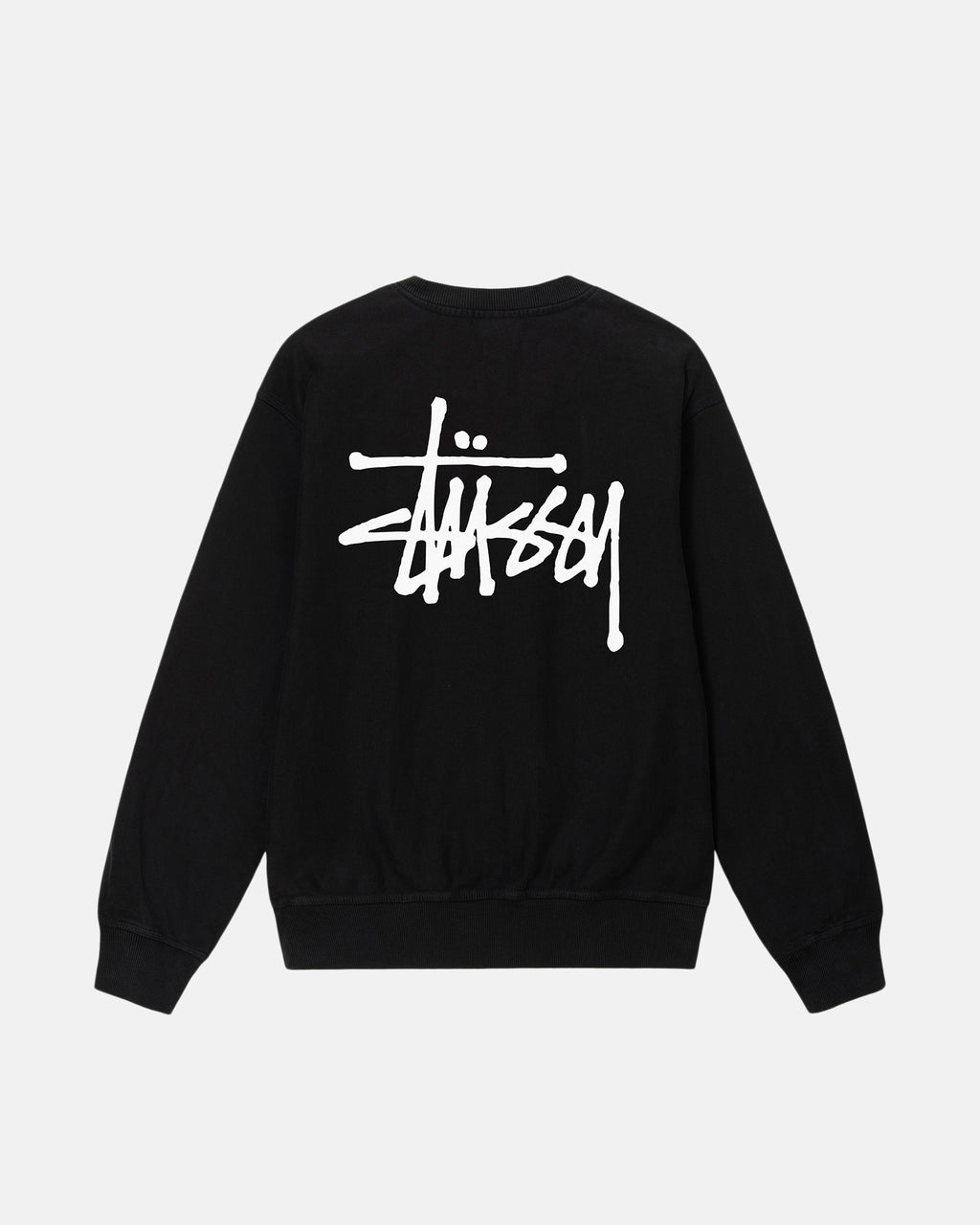 Stussy Basic Pigment Dyed Crew Shortsit Mustat | IUYHAO-970