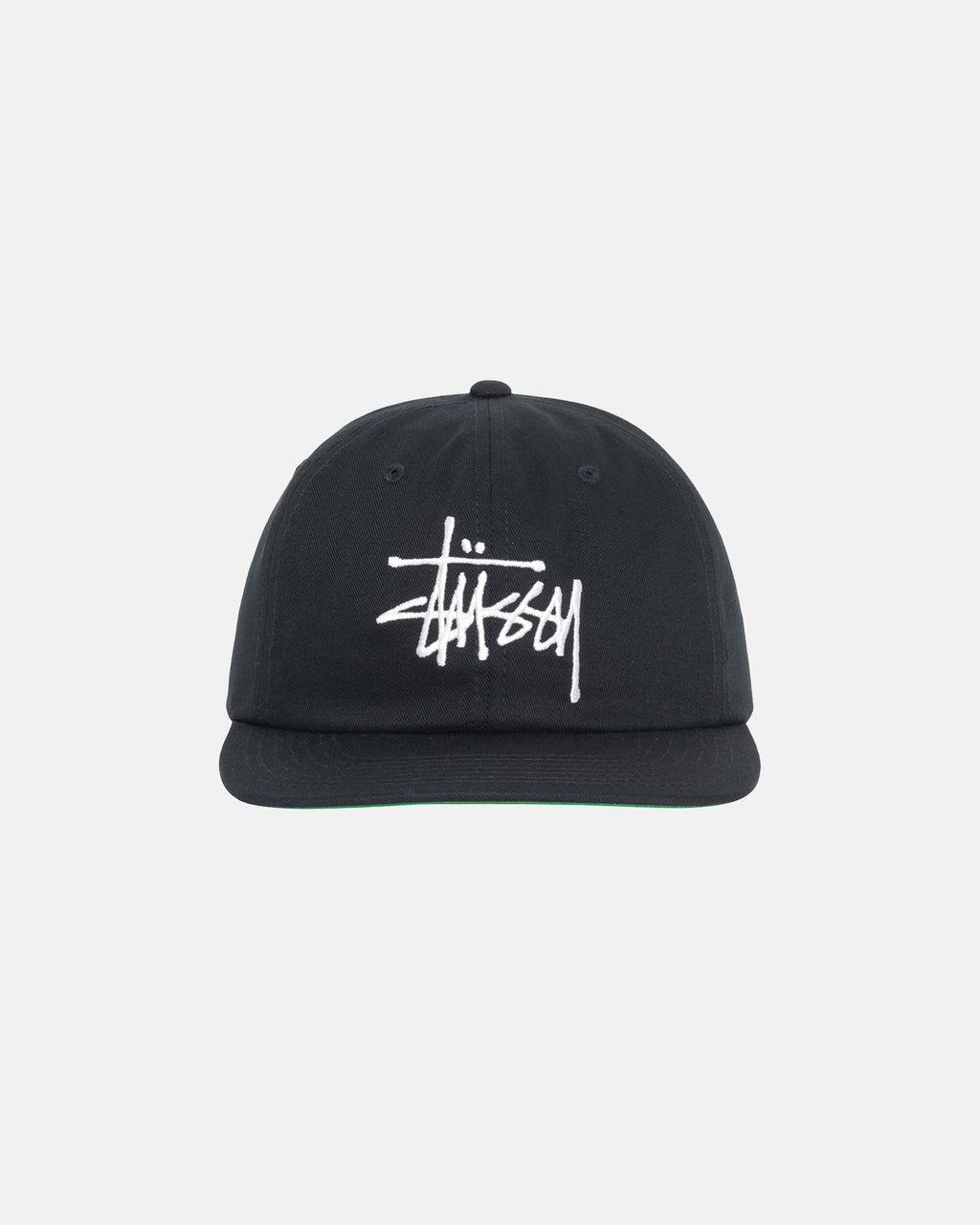 Stussy Basic Strapback Lippis Mustat | KWRVIY-746