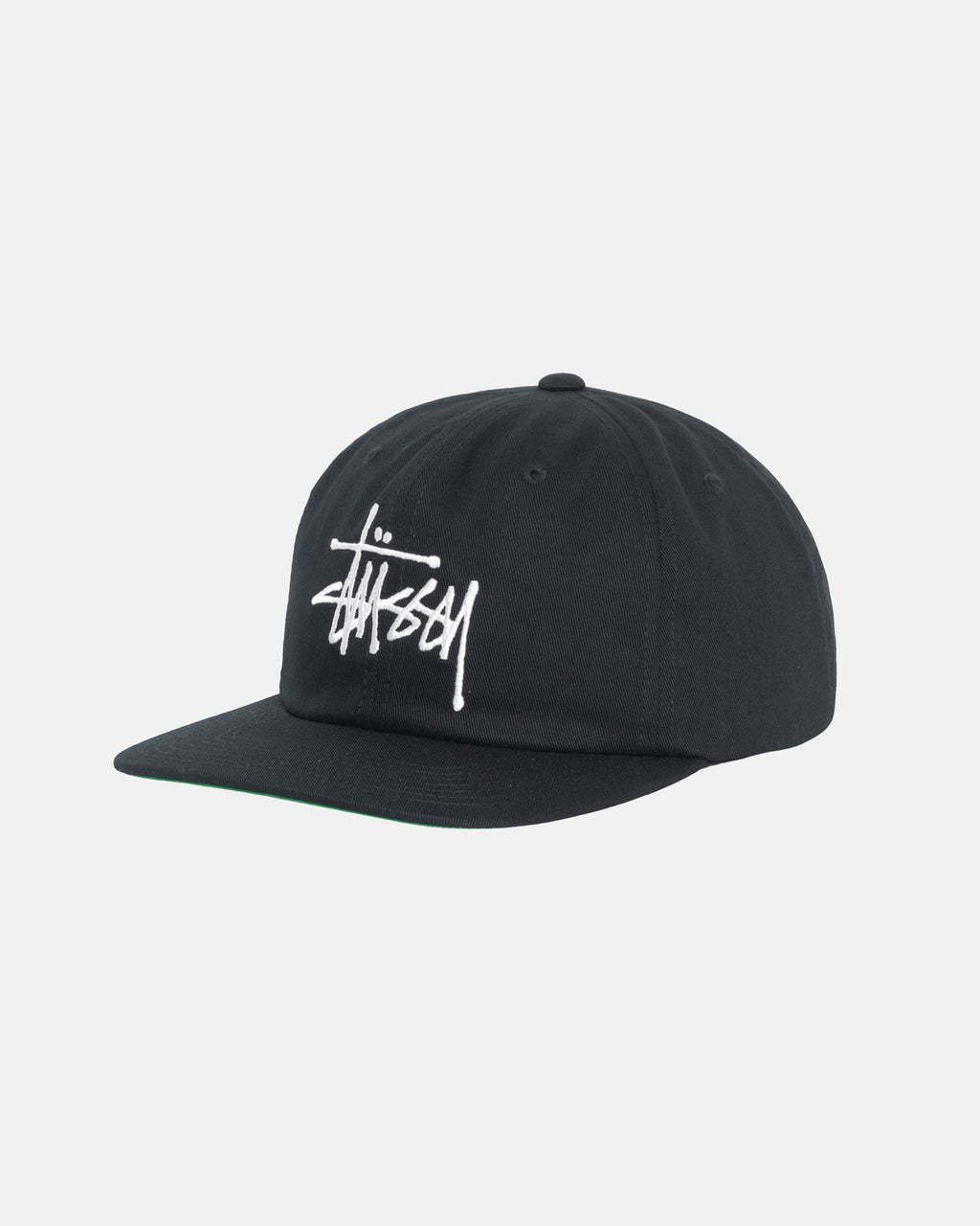 Stussy Basic Strapback Lippis Mustat | KWRVIY-746