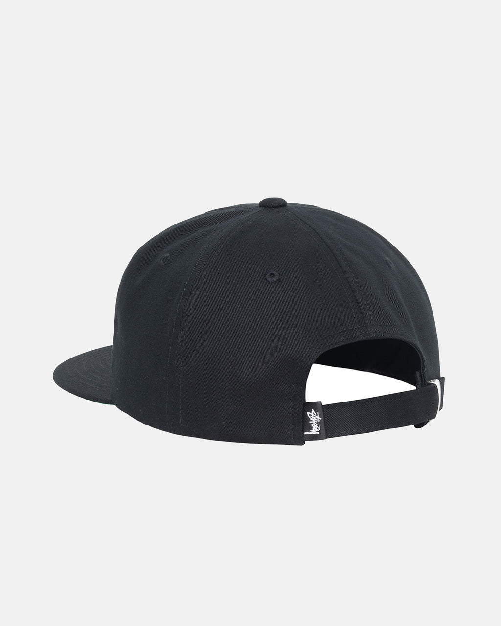 Stussy Basic Strapback Lippis Mustat | KWRVIY-746