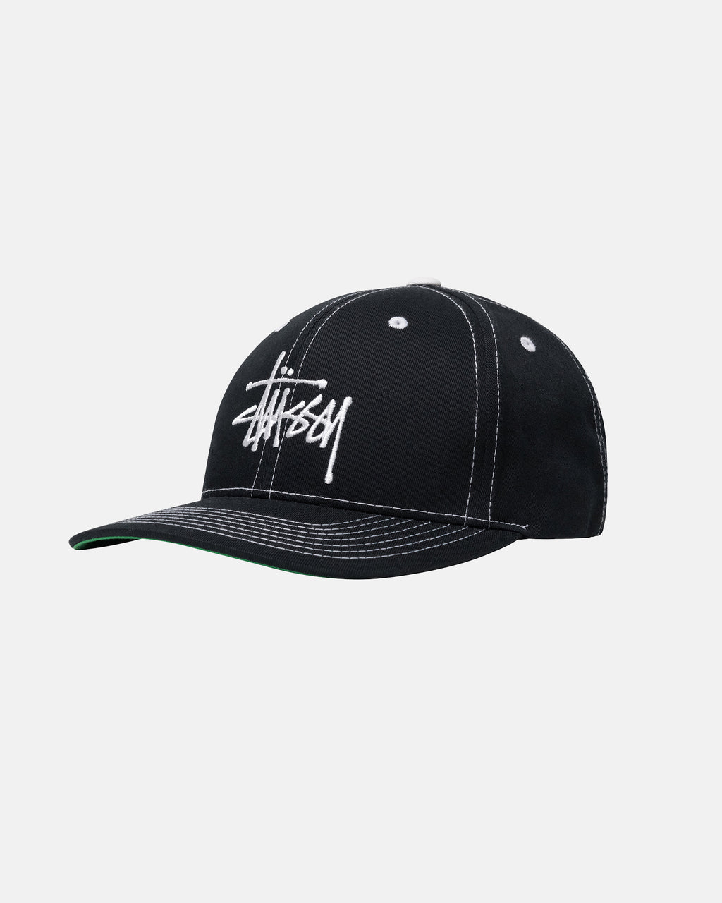 Stussy Basic Structured Low Pro Lippis Mustat | UBZRPL-130