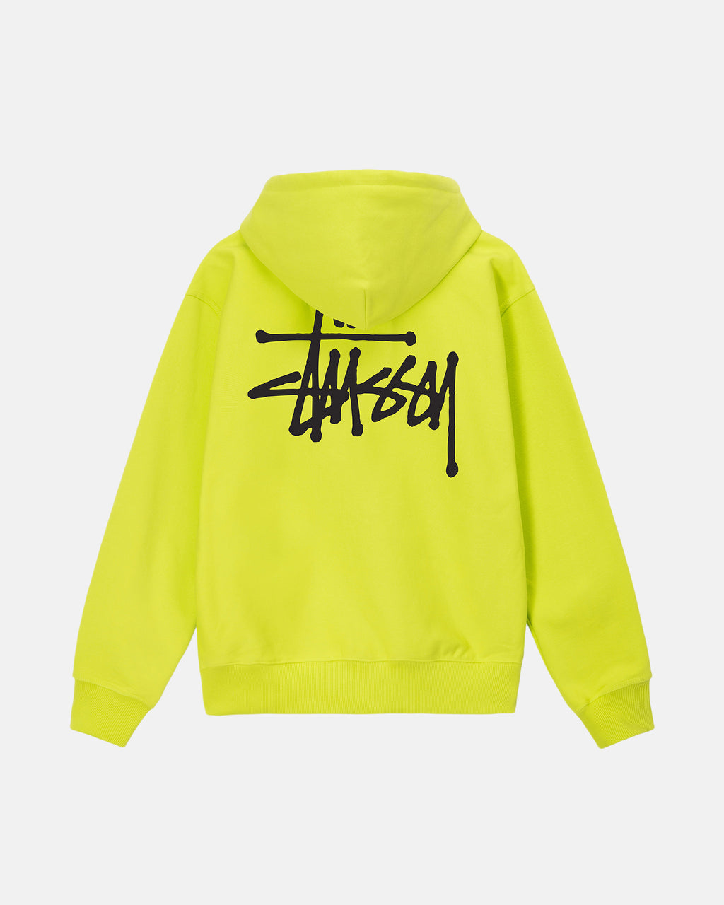 Stussy Basic Zip Huppari Keylime | YMKAEL-237