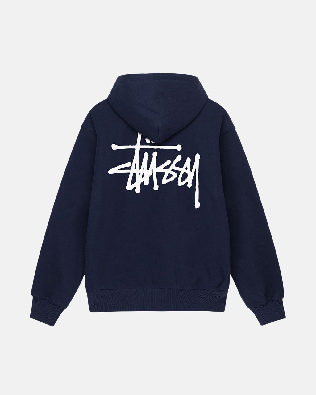 Stussy Basic Zip Huppari Laivastonsininen | NKDFVW-461