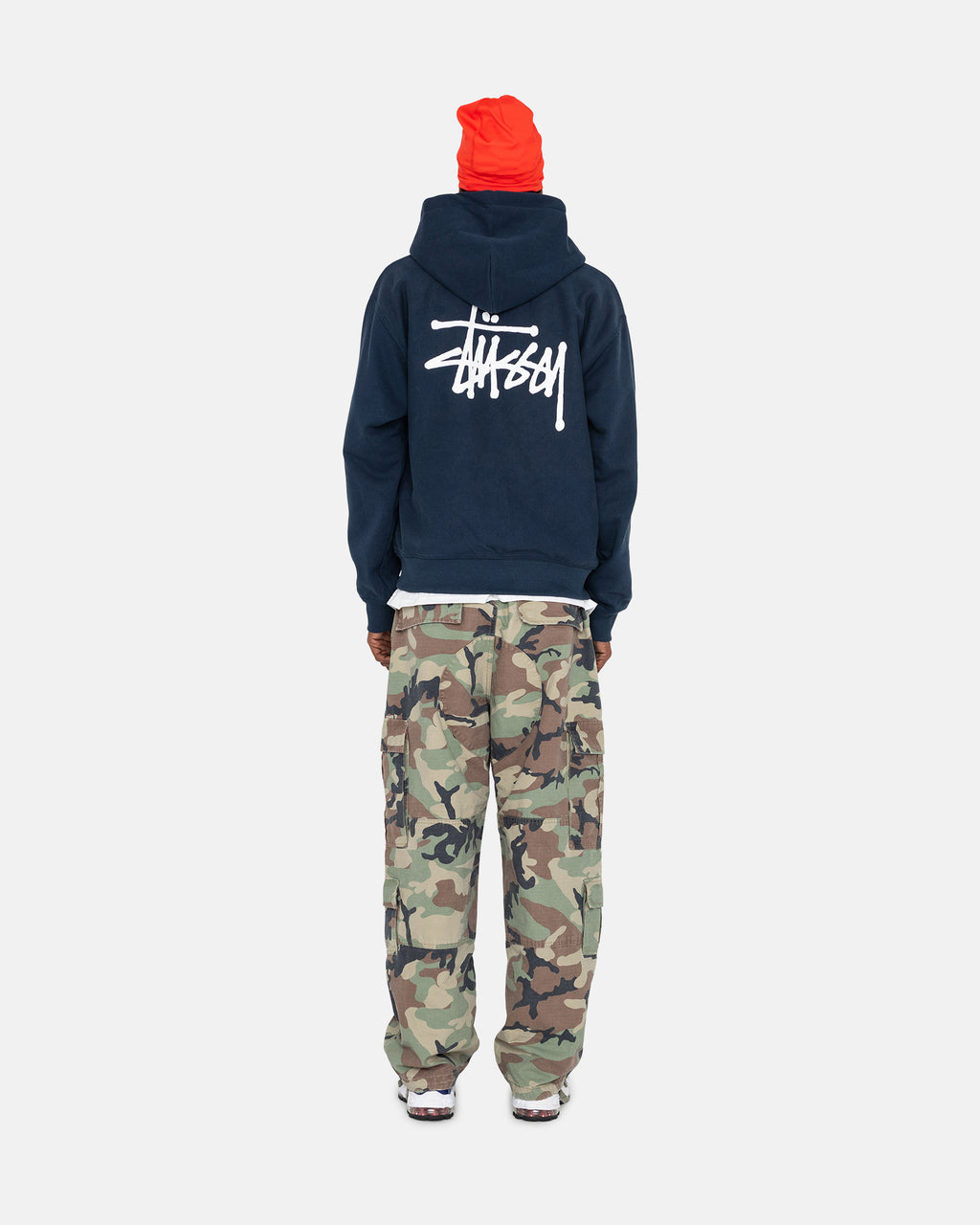 Stussy Basic Zip Huppari Laivastonsininen | NKDFVW-461