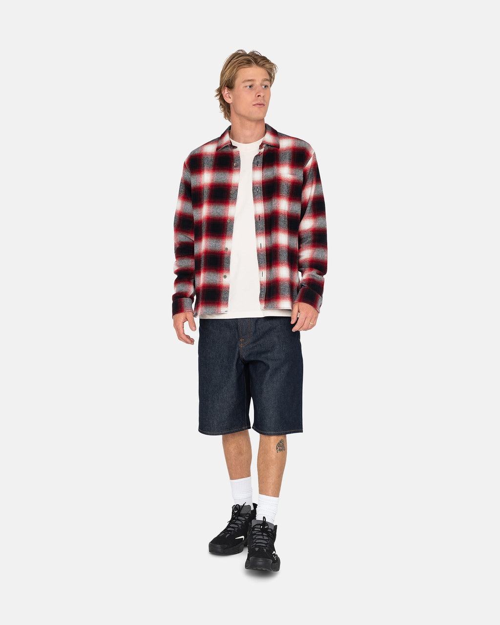 Stussy Bay Plaid Paidat Punainen | DNTYFC-897