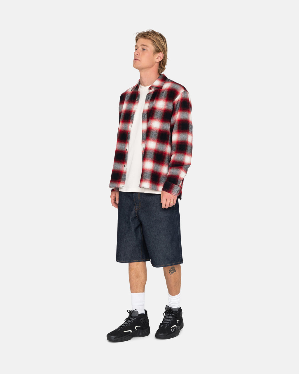 Stussy Bay Plaid Paidat Punainen | DNTYFC-897