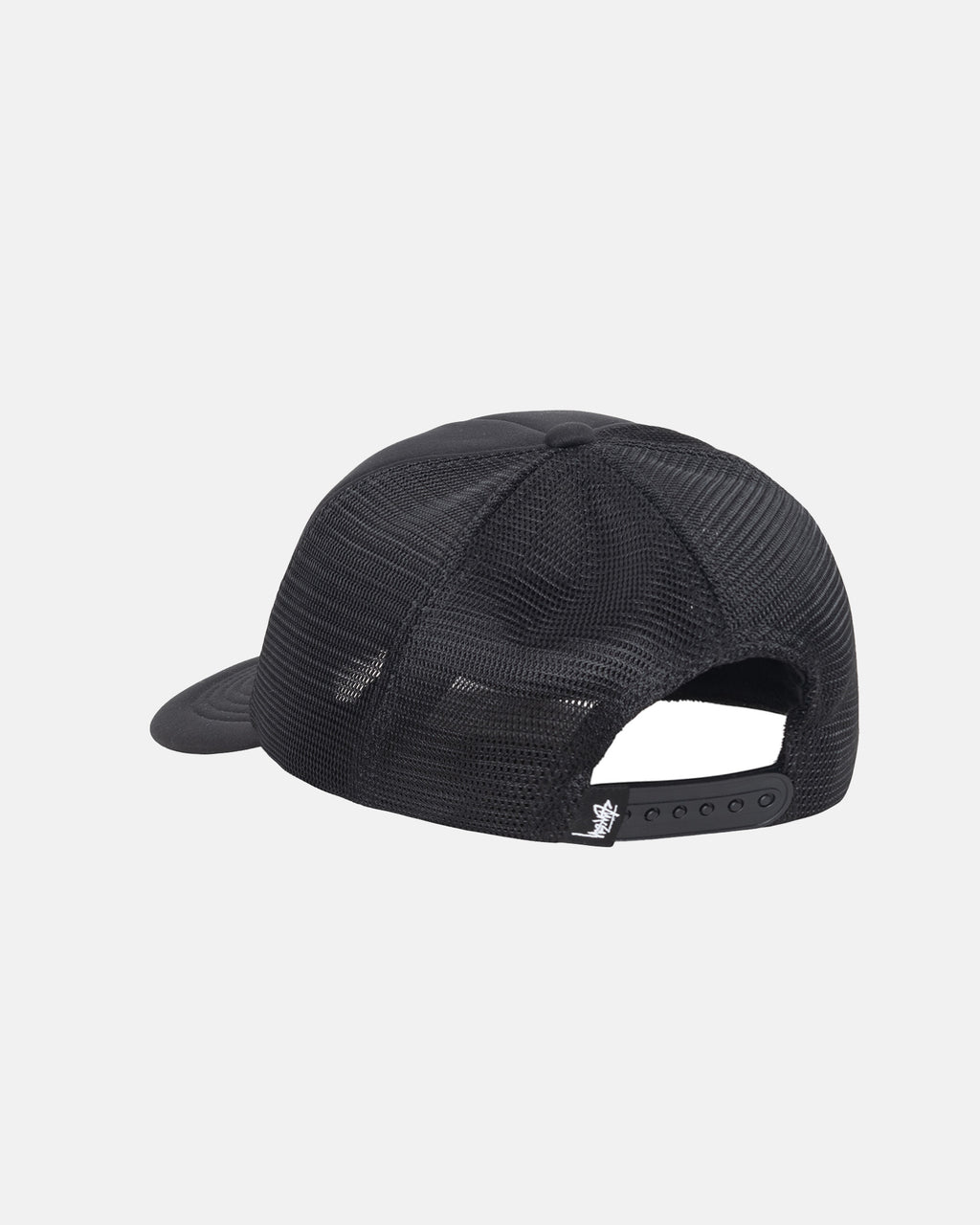 Stussy Big Basic Trucker Lippis Mustat | JEVQOF-206