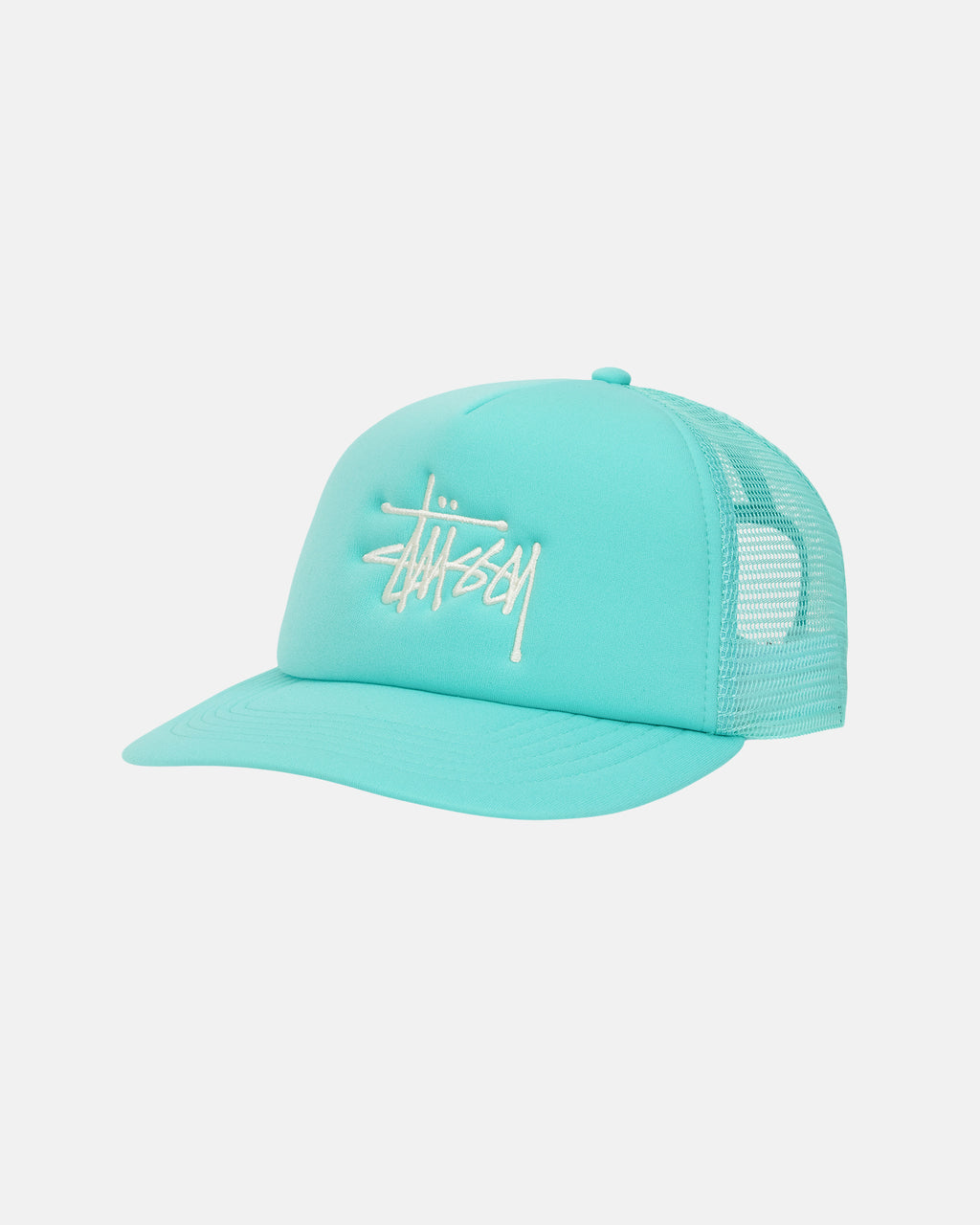 Stussy Big Basic Trucker Lippis Turkoosi | VUFRTP-710