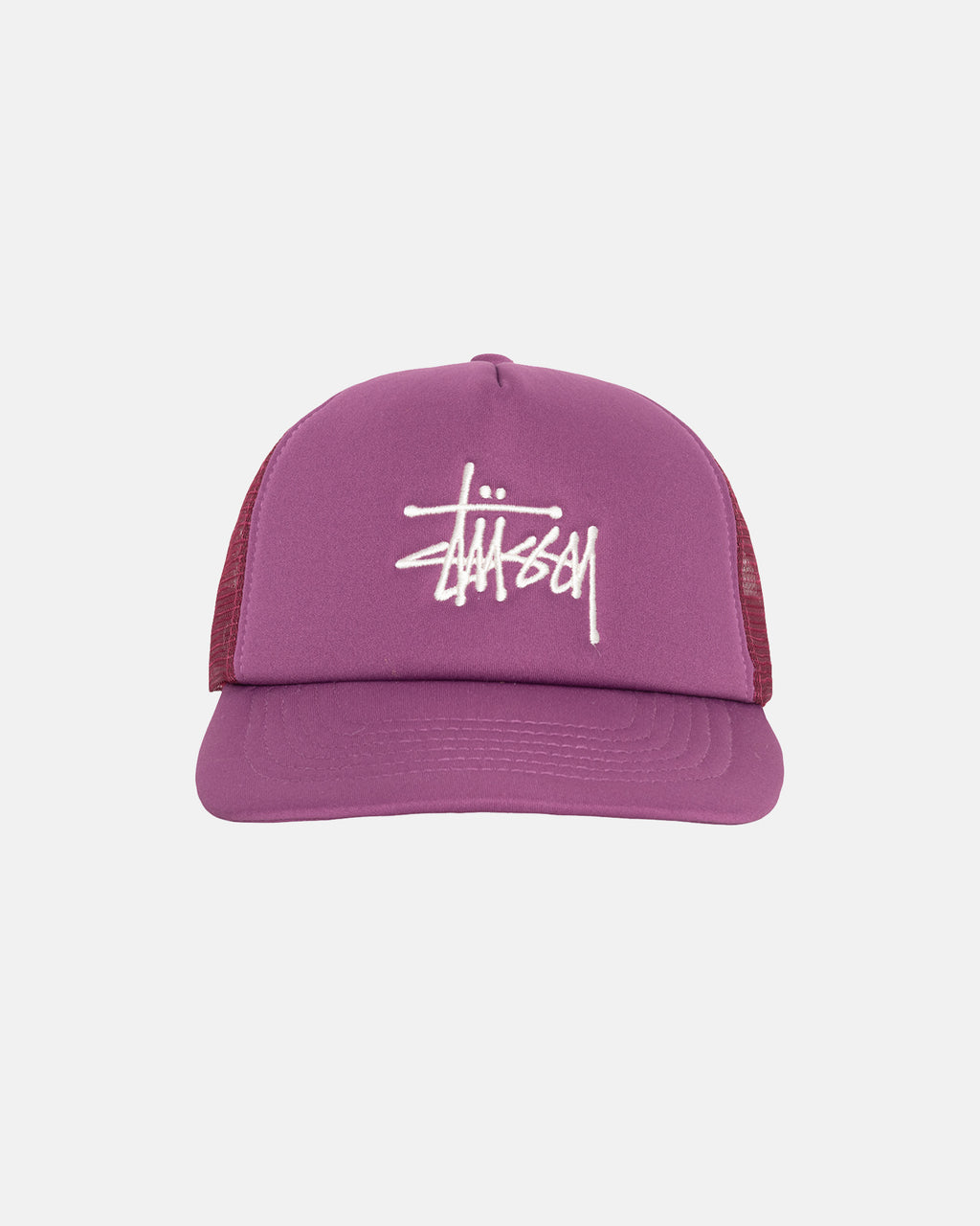 Stussy Big Basic Trucker Lippis Violetit | ITYSPA-268