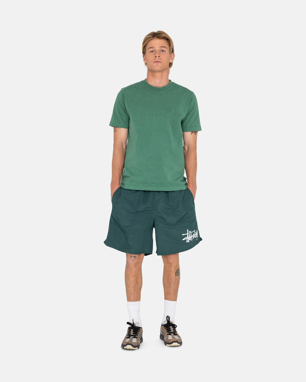 Stussy Big Basic Vesi Shortsit Atlantic | DAGVOL-758