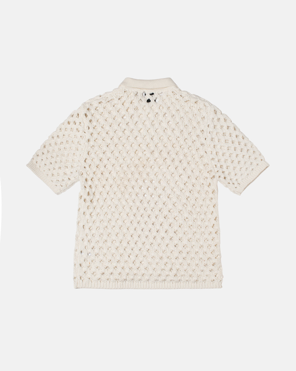 Stussy Big Mesh Polo Neulepuserot Valkoinen | FJYCTU-245