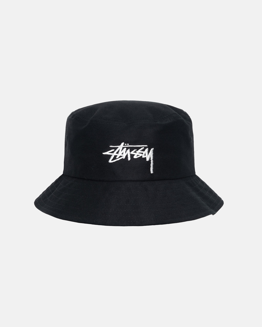 Stussy Big Stock Bucket Hatut Mustat | LVMAXH-128