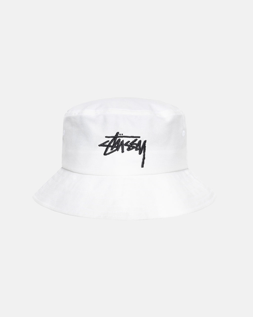 Stussy Big Stock Bucket Hatut Valkoinen | ZADXKI-410