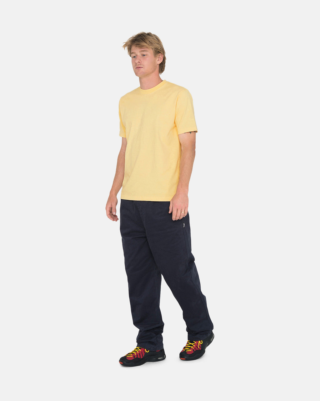 Stussy Brushed Beach Housut Laivastonsininen | SWIYBF-243