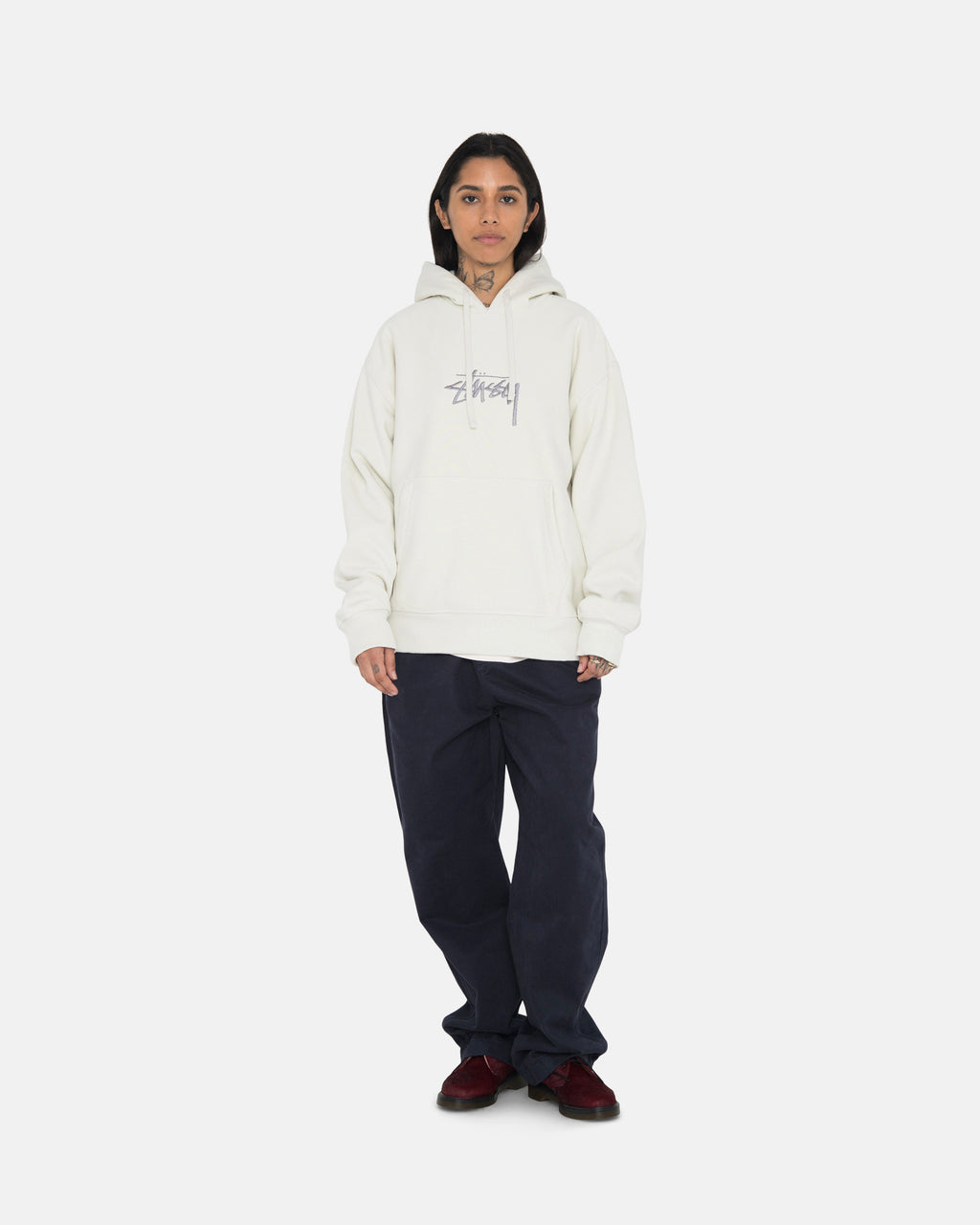 Stussy Brushed Beach Housut Laivastonsininen | SWIYBF-243