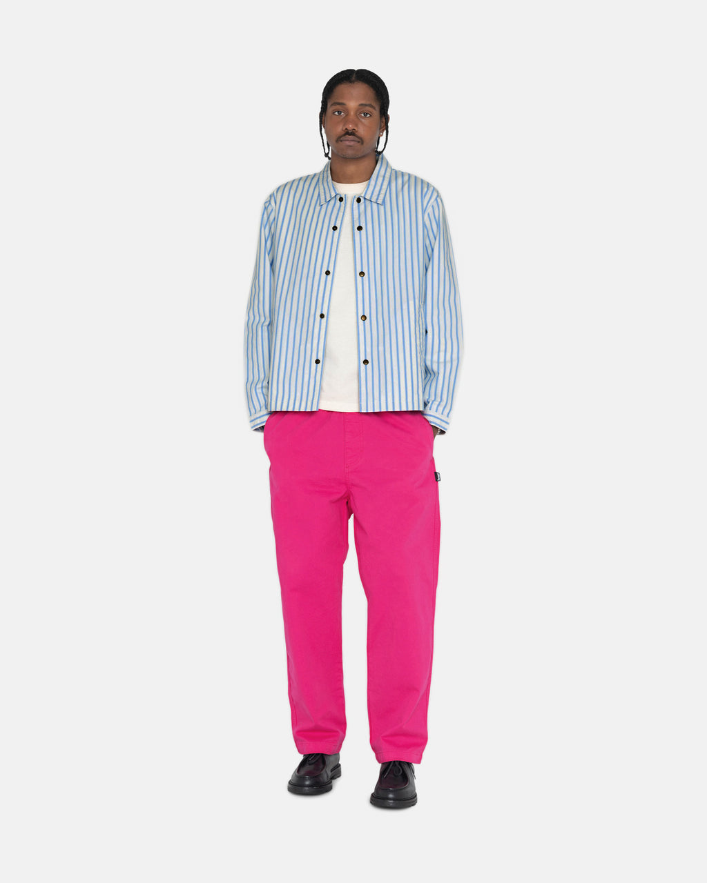 Stussy Brushed Beach Housut Pinkki | RHUKXE-698