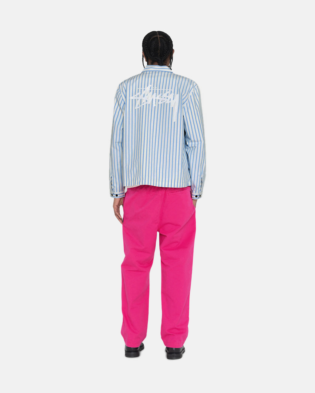 Stussy Brushed Beach Housut Pinkki | RHUKXE-698