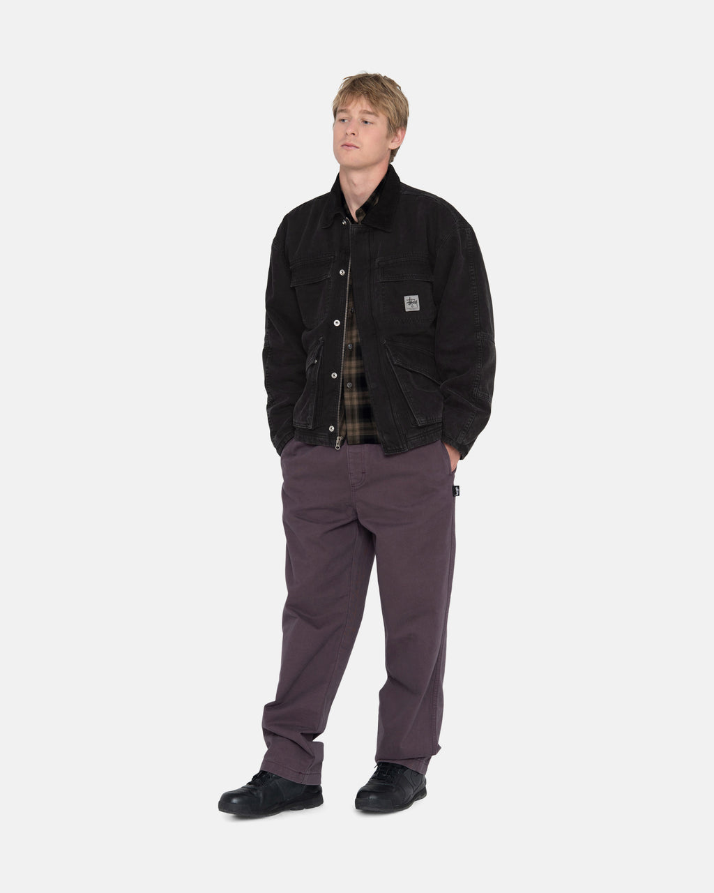 Stussy Brushed Beach Housut Viininpunainen | WISPJO-905