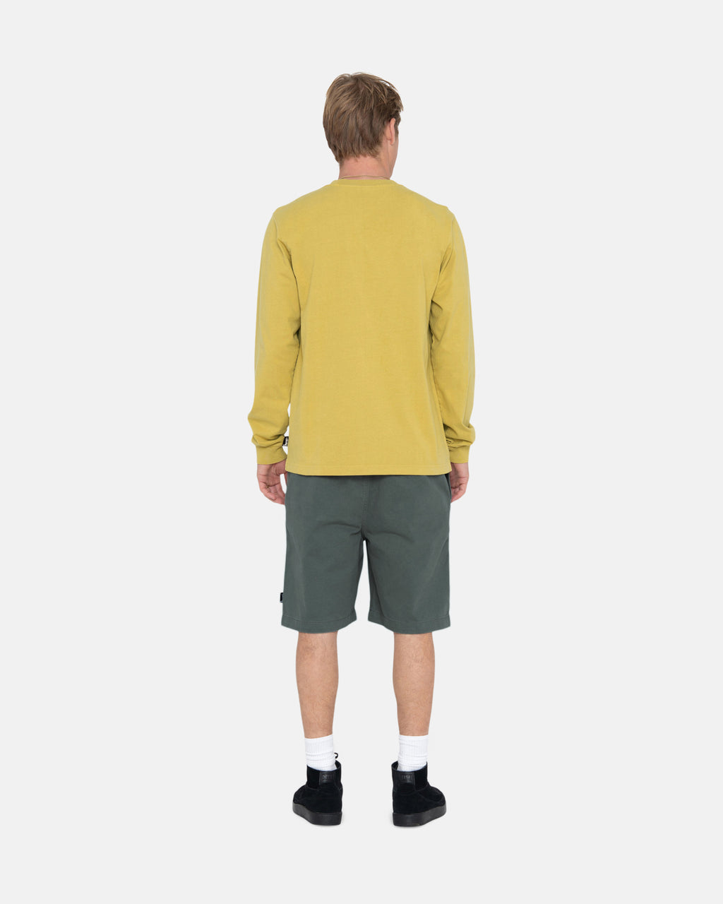 Stussy Brushed Beach Shortsit Oliivinvihreä | CLGMVF-745