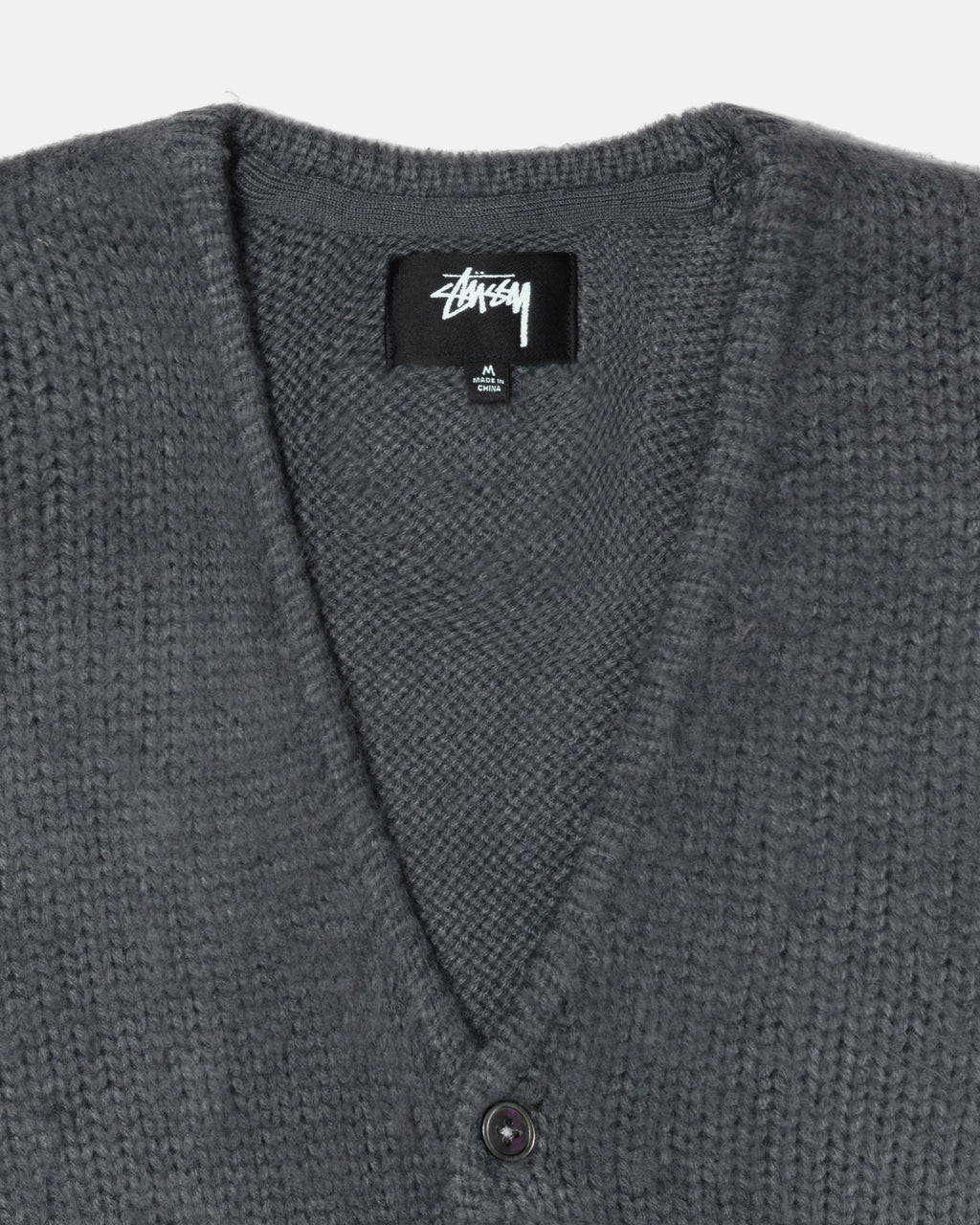 Stussy Brushed Cardigan Neulepuserot Harmaat | EFKDHU-750