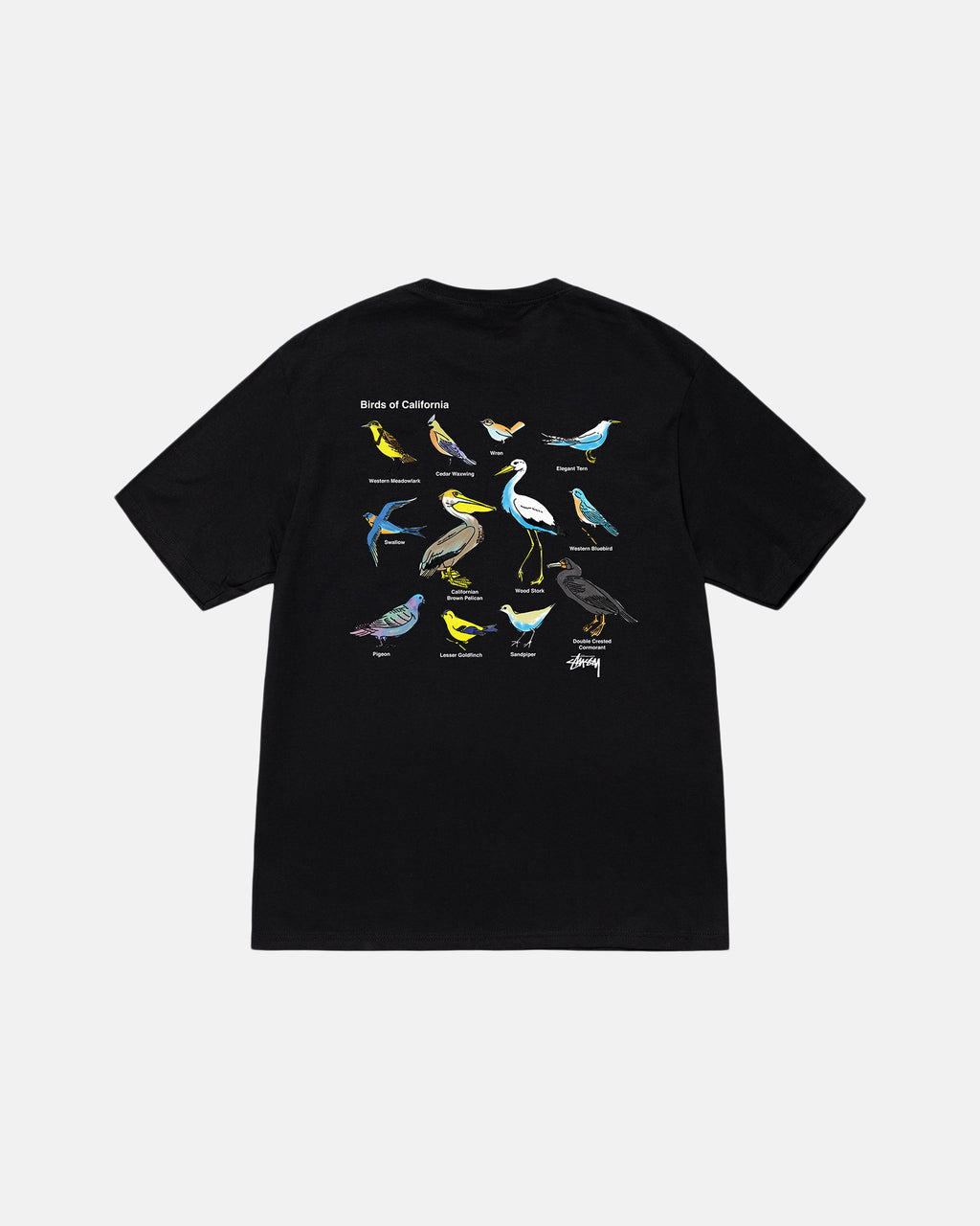 Stussy California Birds Juoksupaidat Mustat | CXISOL-586