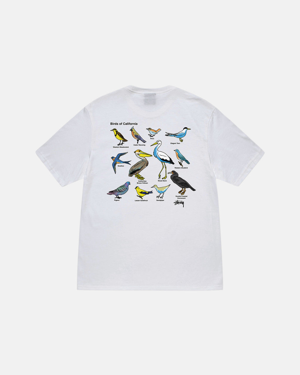 Stussy California Birds Juoksupaidat Valkoinen | YSXGQZ-891