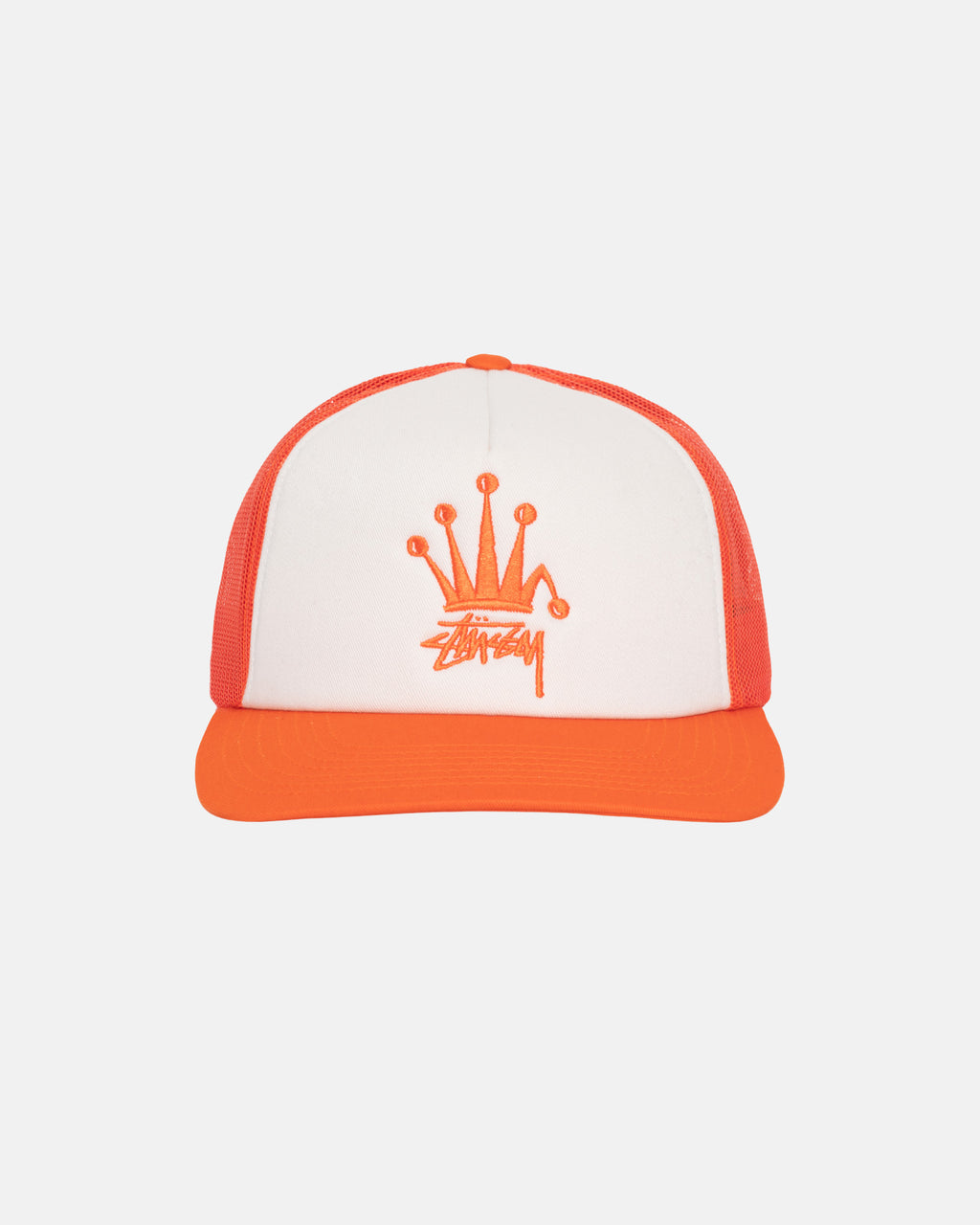 Stussy Crown Stock Trucker Lippis Oranssi | OEKHRU-170