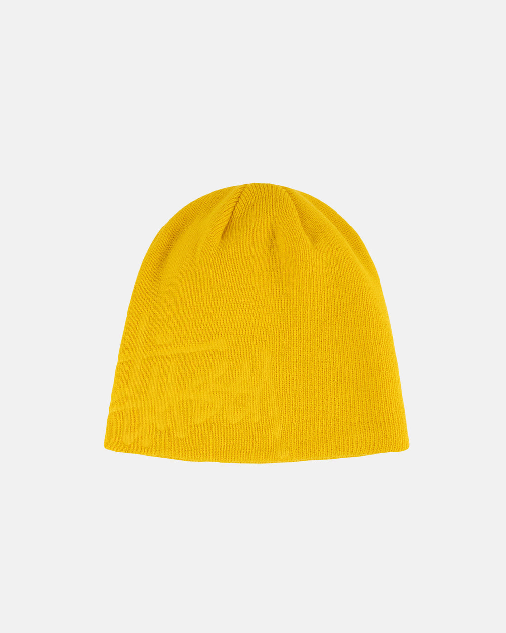 Stussy Debossed Basic Logo Skullcap Lippis Keltainen | UZNIAX-631