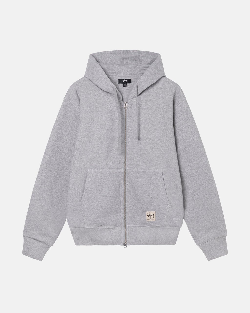 Stussy Double Face Label Zip Huppari Harmaat | QCSKBE-209