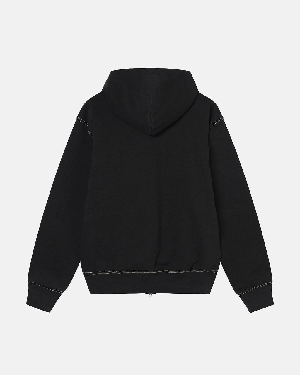 Stussy Double Face Label Zip Huppari Mustat | AMRXHO-842