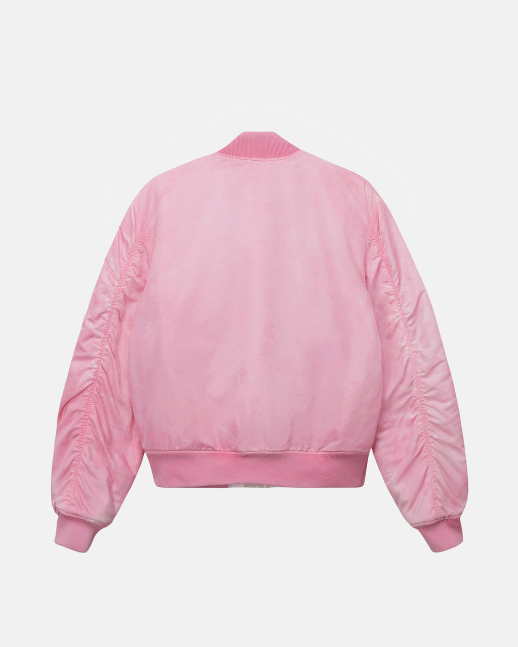 Stussy Dyed Nylon Bomber Takit Pinkki | VIGMUB-021