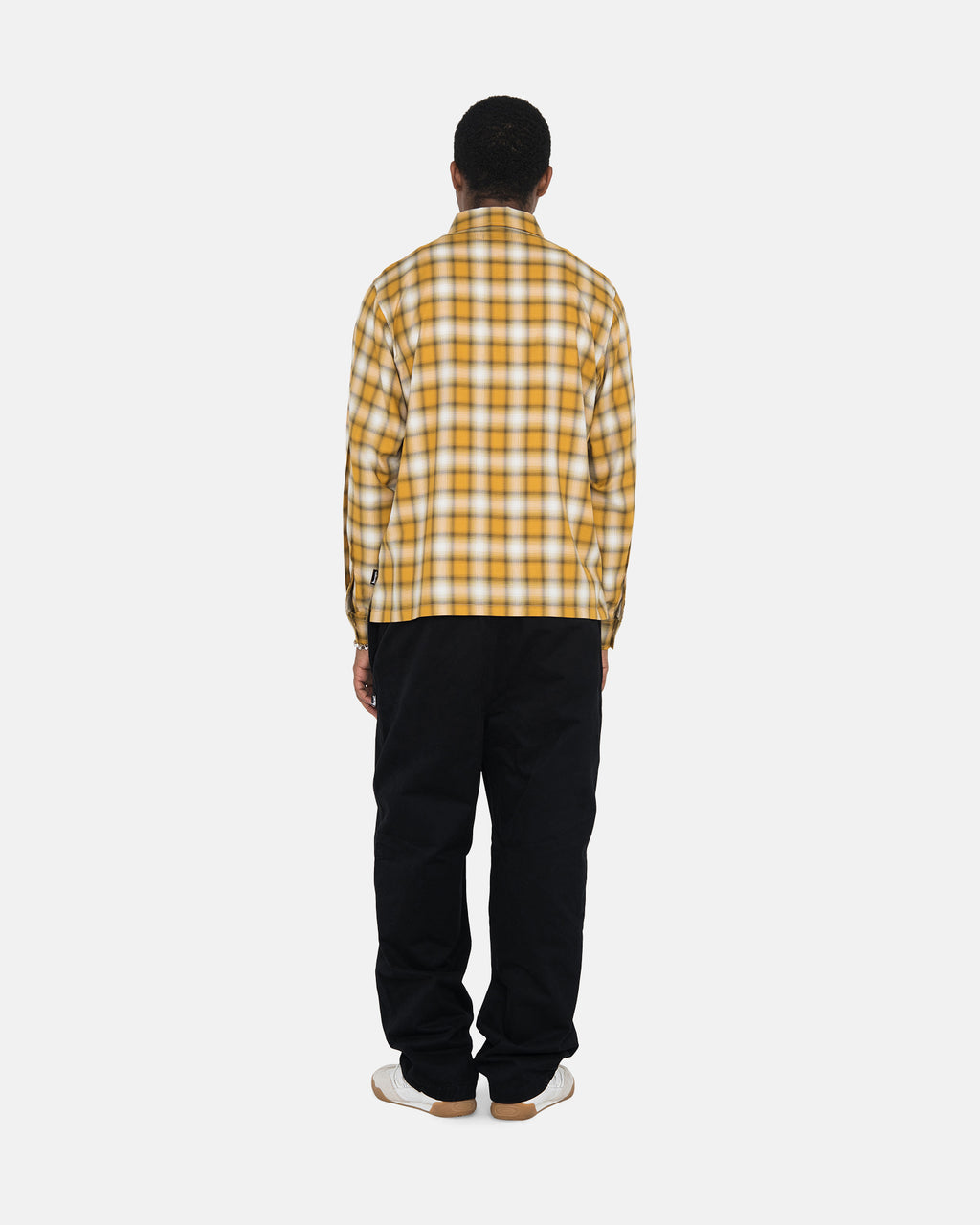 Stussy Eddie Plaid Zip Paidat Sinapinkeltainen | YAUIPM-180