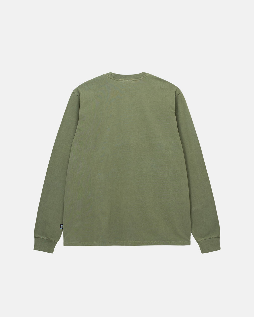 Stussy Heavyweight Pigment Dyed Ls Crew Paidat Oliivinvihreä | AKNREU-387