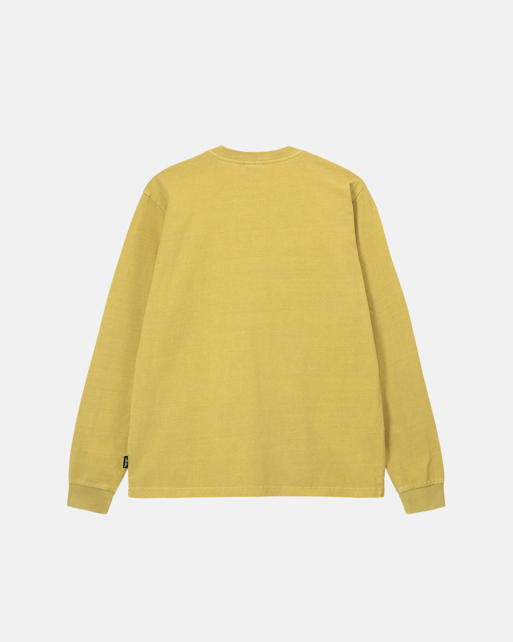 Stussy Heavyweight Pigment Dyed Ls Crew Juoksupaidat Sinapinkeltainen | PDUEWX-705