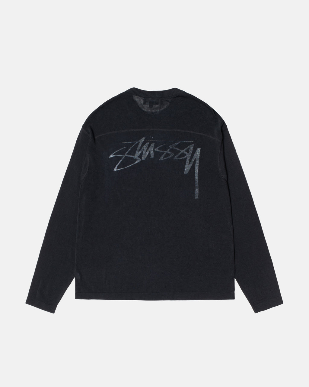 Stussy Kevyet Football Crew Paidat Mustat | IXKUVT-467