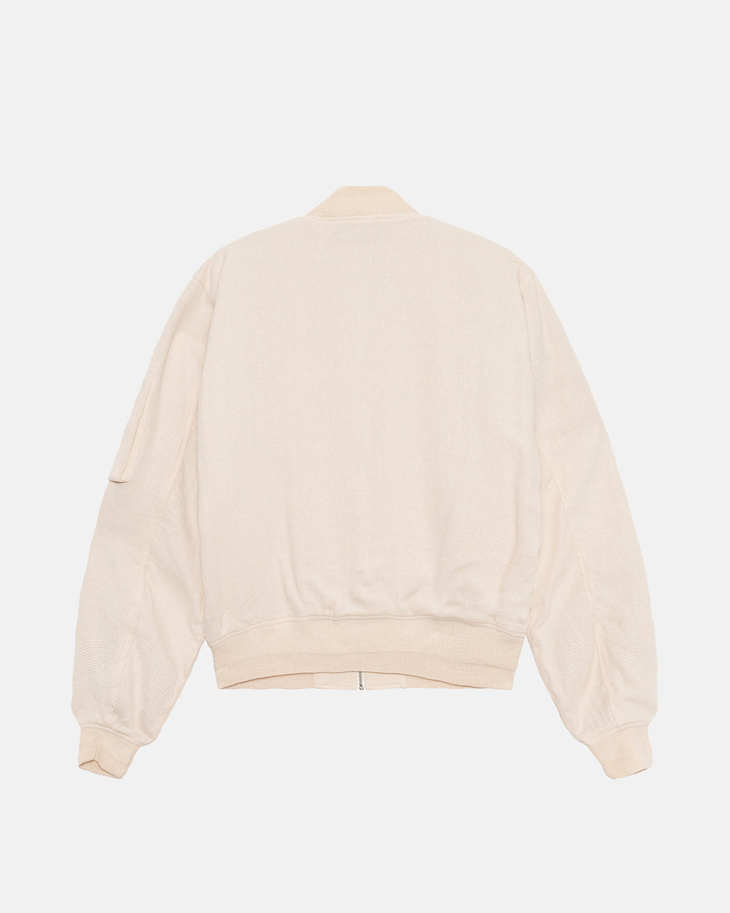 Stussy Linen Beach Bomber Takit Beige | FKOBXW-716