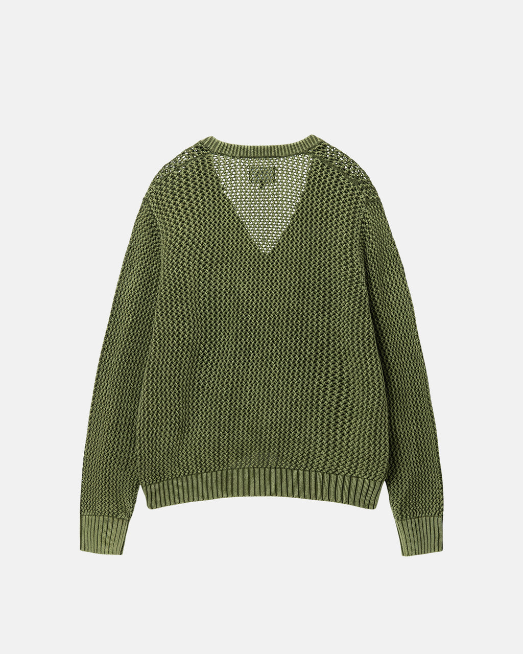 Stussy Loose Gauge Cardigan Neulepuserot Oliivinvihreä | BTAHGN-459