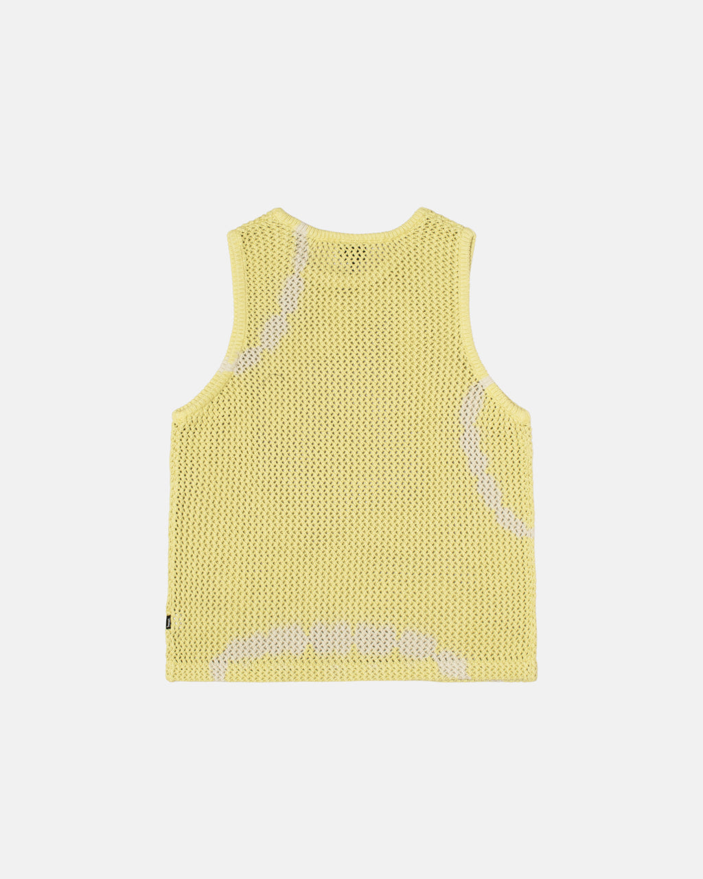 Stussy O'dyed Heavyweight Mesh Hihaton Paita Keltainen | NKQSZU-207