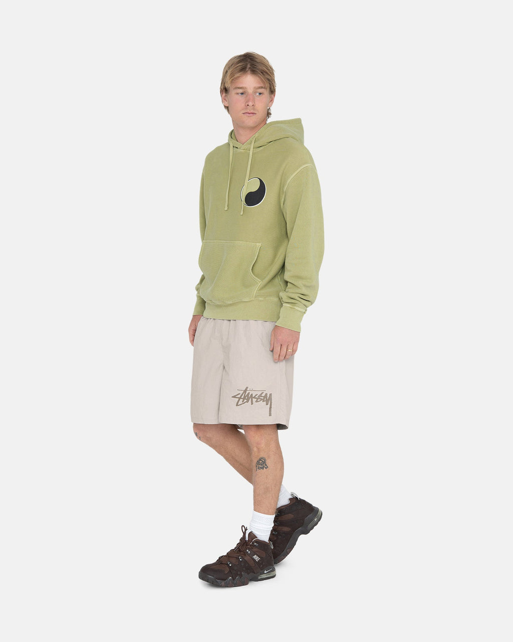 Stussy Our Legacy Drop Shadow Pigment Dyed Huppari Tarragon | OQCKLD-583