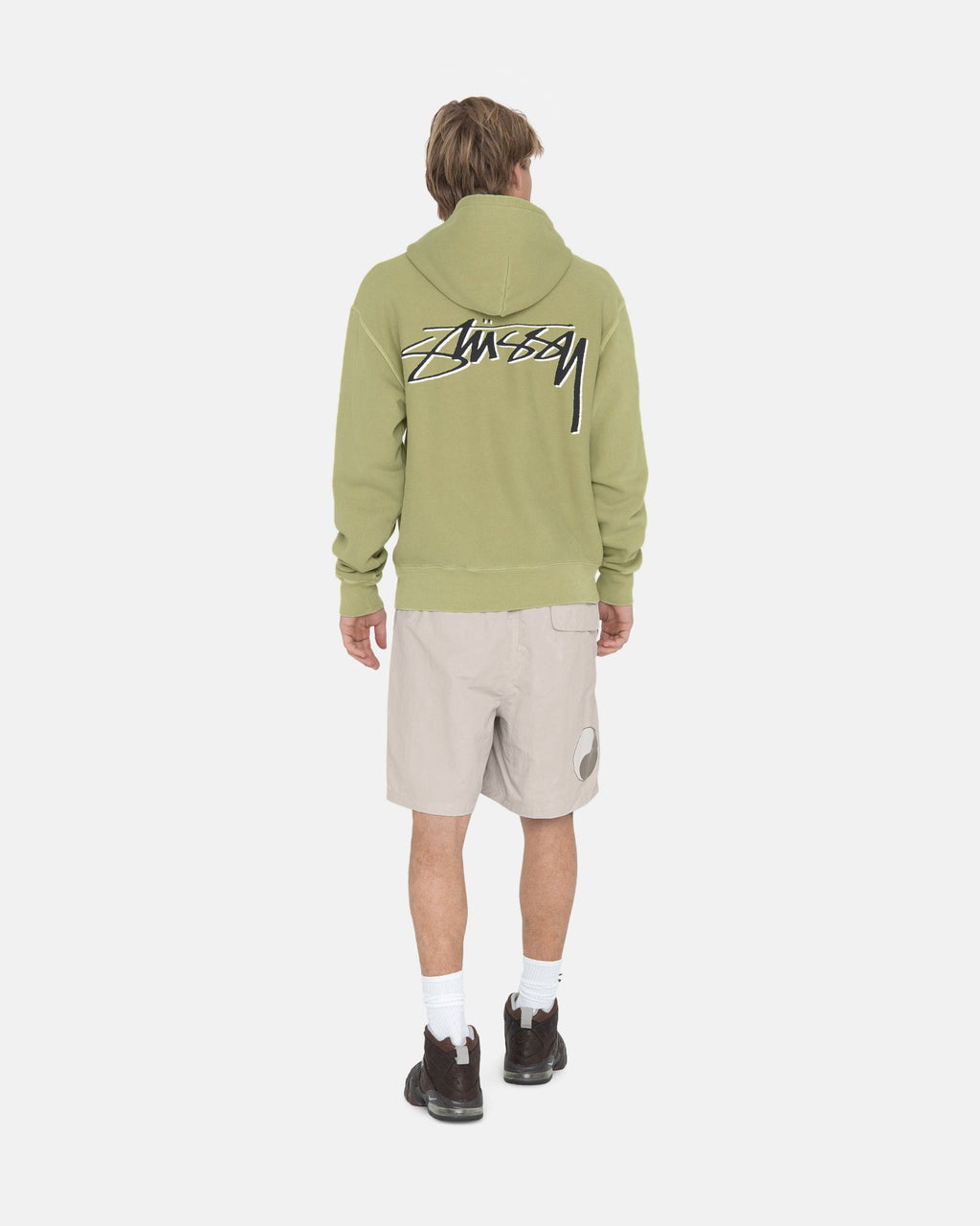 Stussy Our Legacy Drop Shadow Pigment Dyed Huppari Tarragon | OQCKLD-583