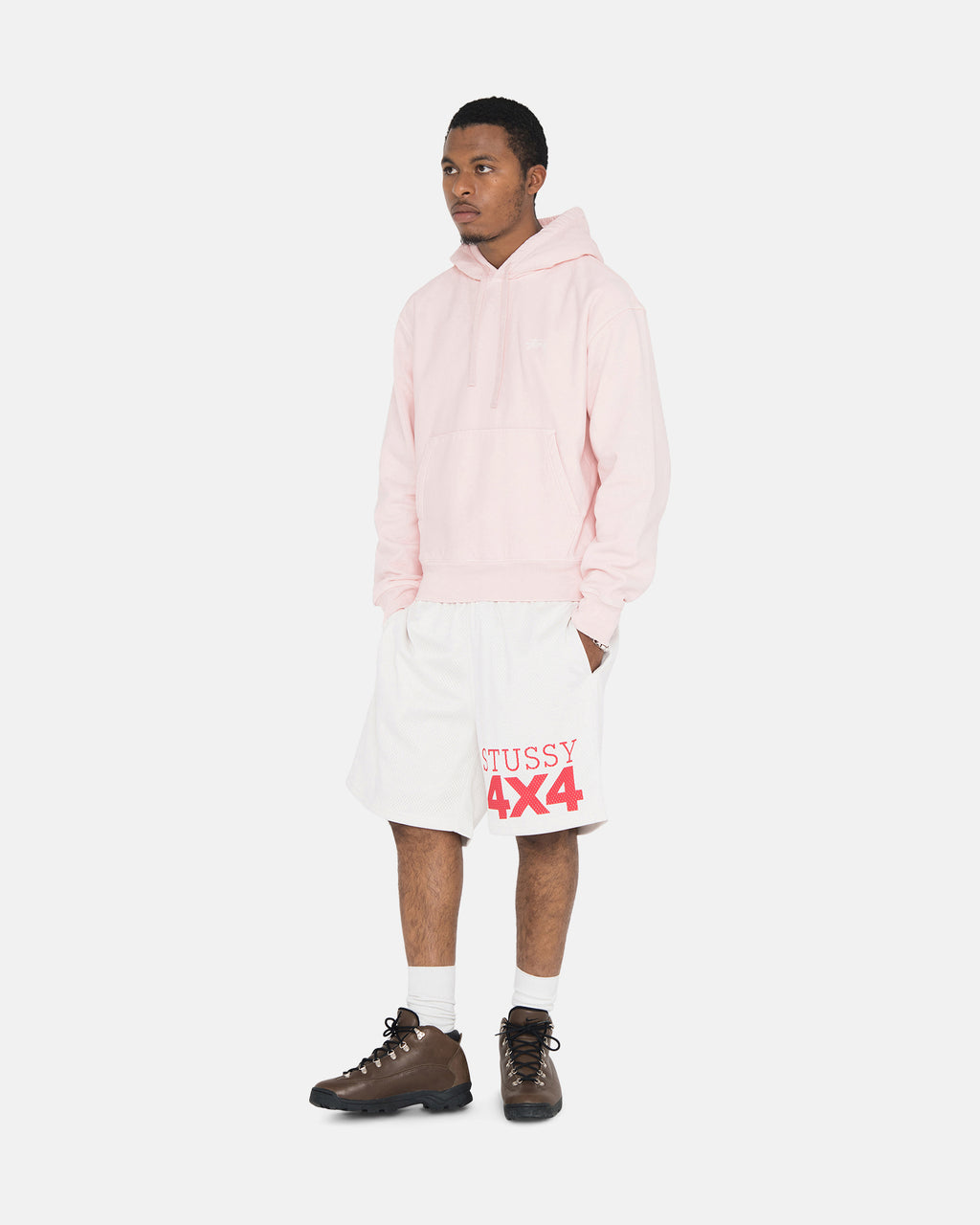 Stussy Overdyed Stock Logo Huppari Pinkki | AFKXND-823