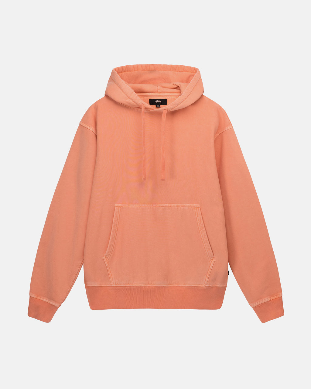 Stussy Pigment Dyed Fleece Huppari Koralli | LKAICN-078