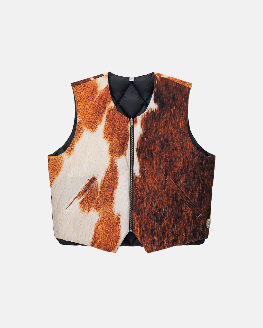 Stussy Reversible Tikattu Liivit Cowhide | WXKTMF-198