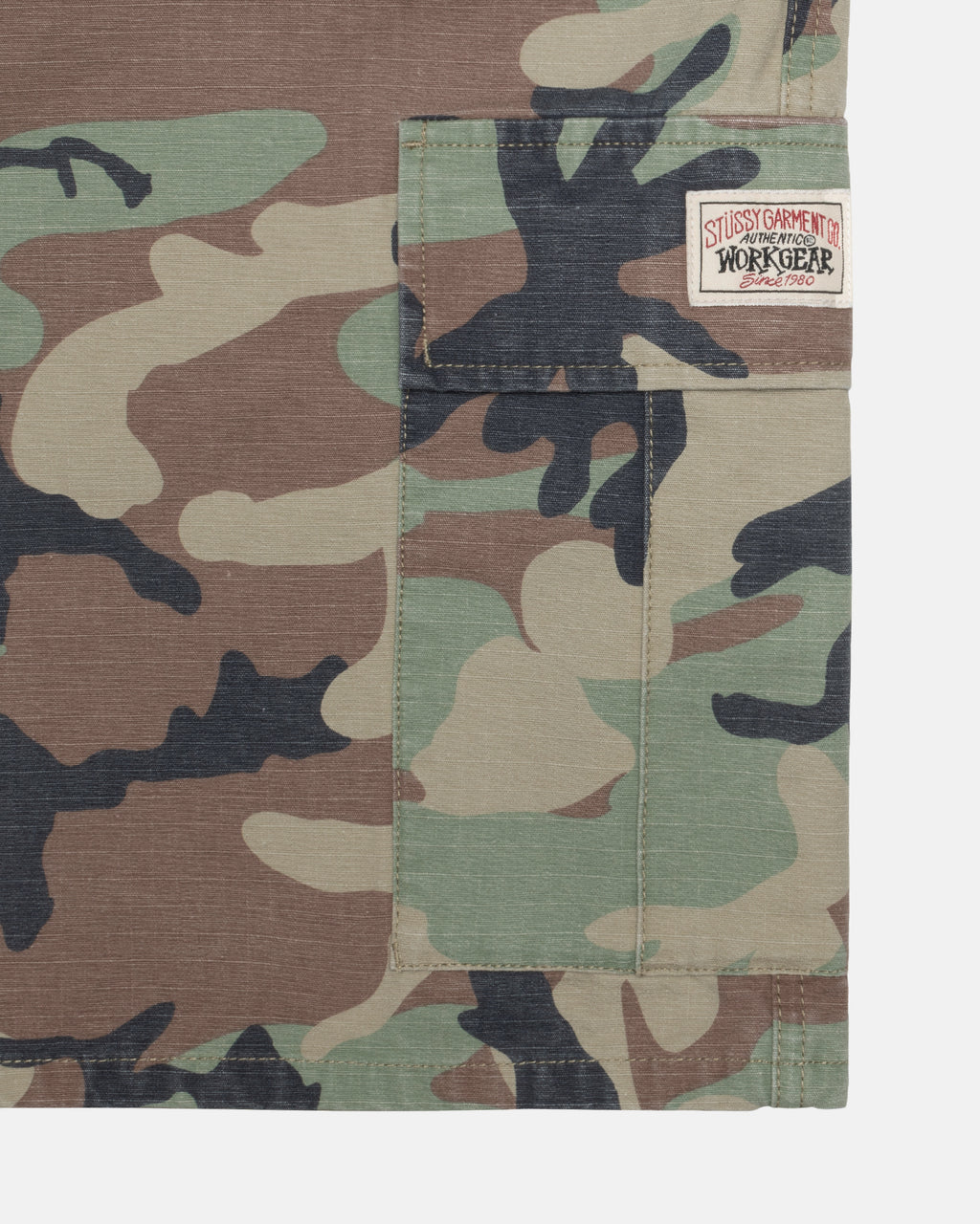 Stussy Ripstop Beach Shortsit Camo | WQRLOS-542