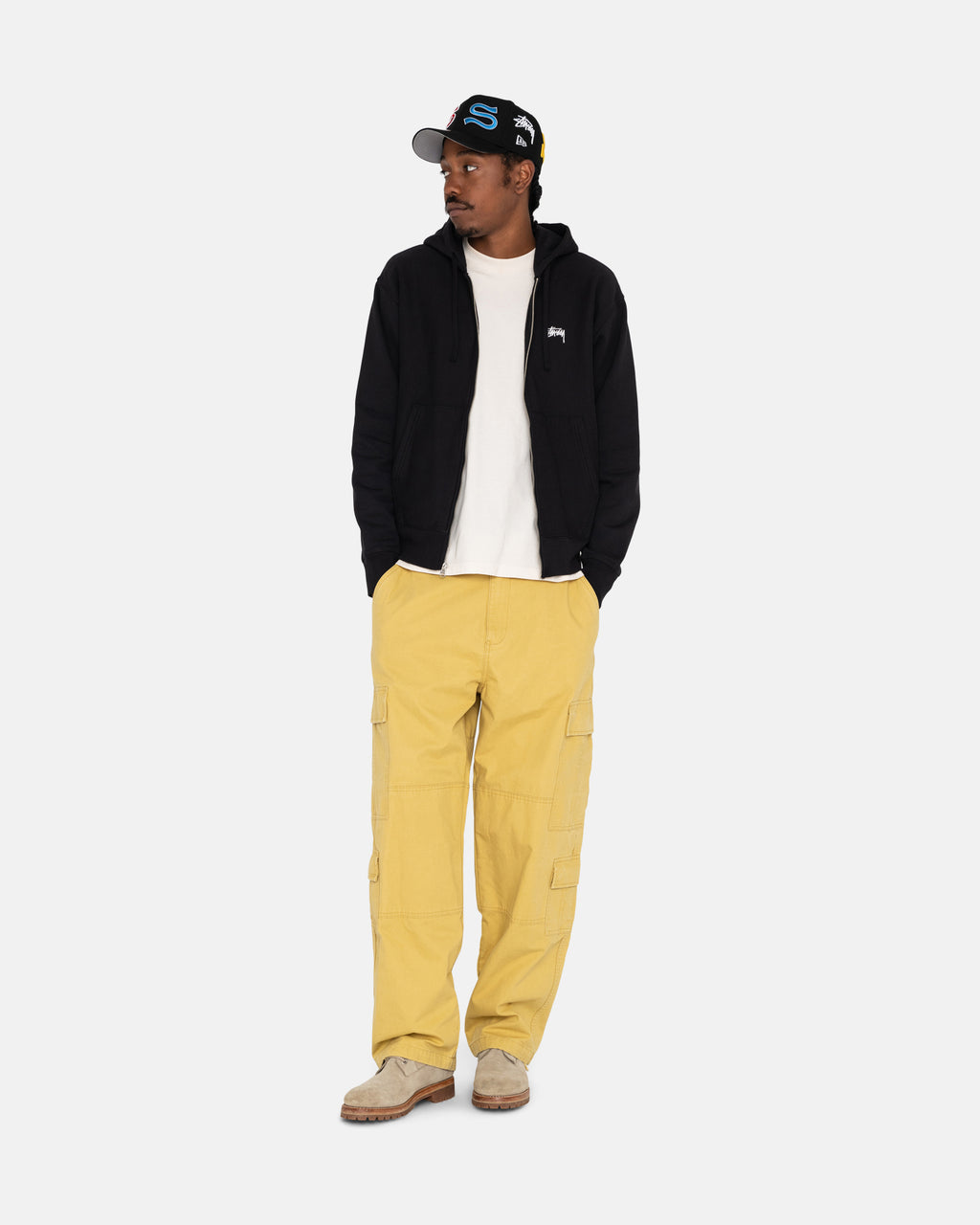 Stussy Ripstop Surplus Cargo Housut Sulphur | OMAQXJ-924