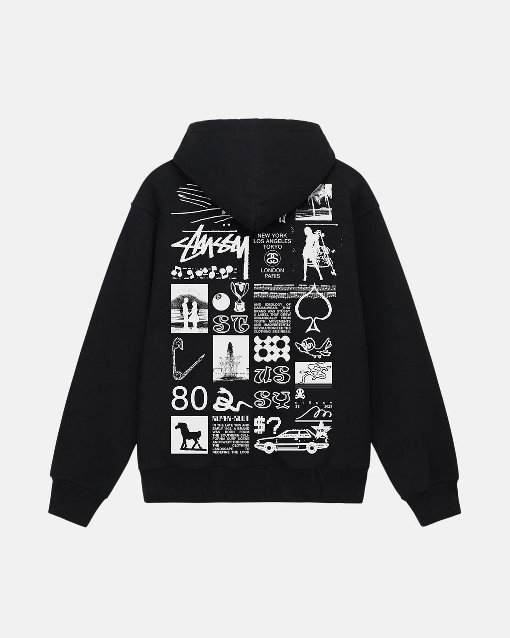 Stussy Sara Zip Huppari Mustat | BXZTVM-163