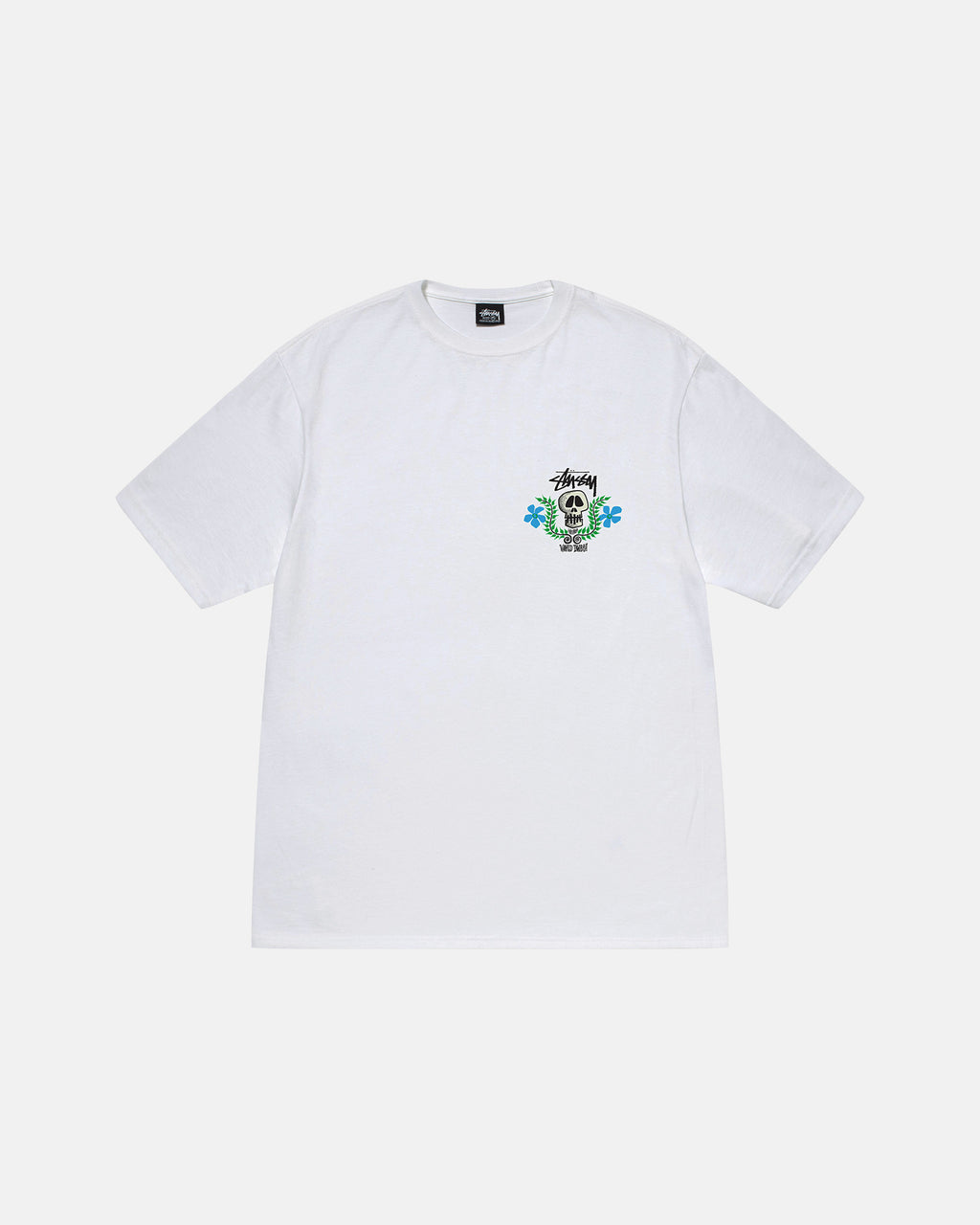 Stussy Skull Crest Juoksupaidat Valkoinen | MUOABH-015