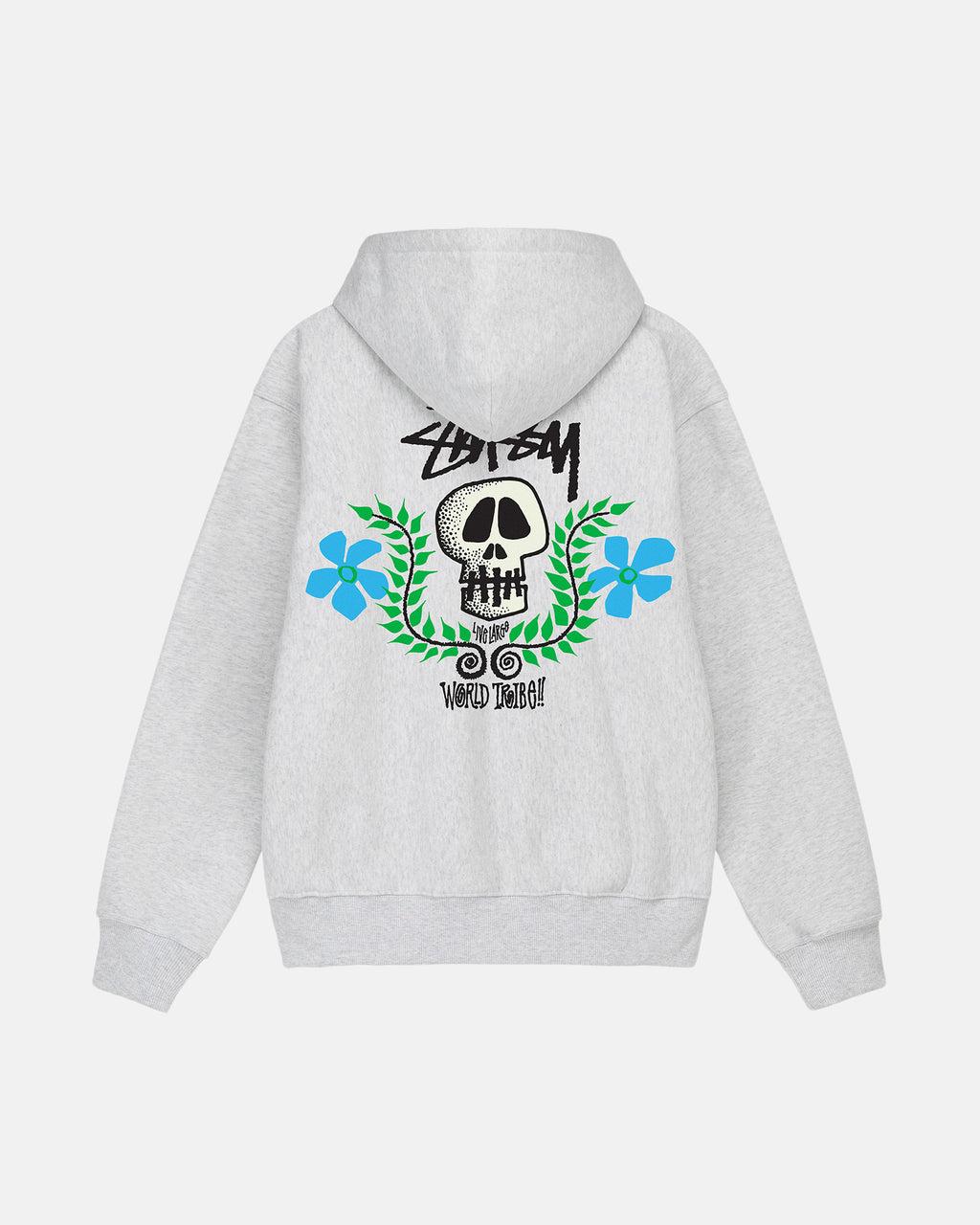 Stussy Skull Crest Zip Huppari Harmaat | JSQAIN-713