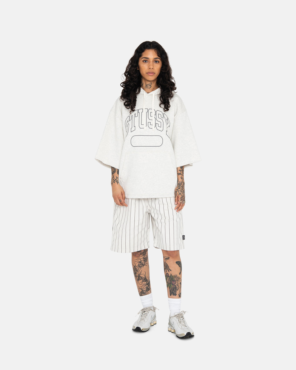 Stussy Ss Boxy Cropped Huppari Harmaat | ROIVAH-219